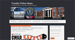 Desktop Screenshot of franklinpdnews.com